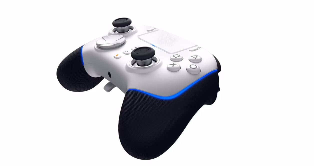 GameStop Razer Wolverine V2 Pro Chroma Wireless Gaming Controller for PlayStation 5 and PC - White