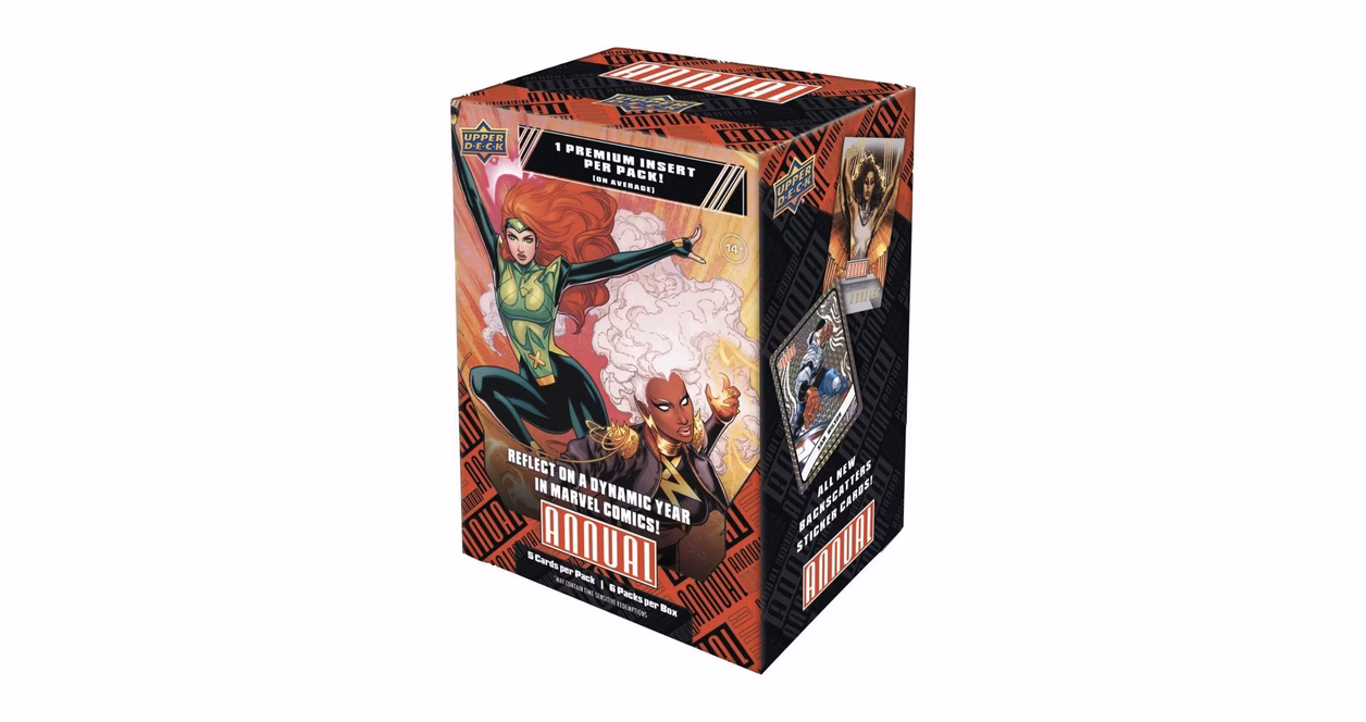 GameStop 2024 Upper Deck Marvel Annual Blaster Box - 6 Packs