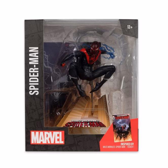 GameStop McFarlane Toys Marvel Collection Spider-Man Miles Morales (Miles Morales: Spider-Man Issue 1) 1:10th Scale Statue