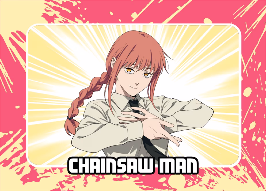 GameStop FiGPiN Chainsaw Man Cybercel Trading Card Foil Pack