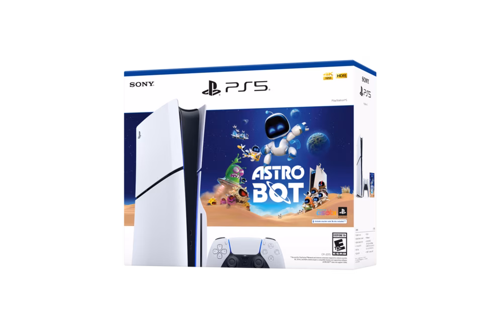 GameStop Sony PlayStation 5 Console Disc Edition - ASTRO BOT Bundle