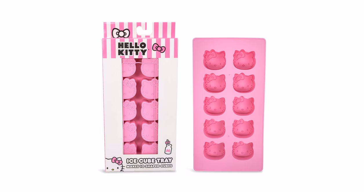 GameStop Sanrio Hello Kitty Silicone Mold Ice Cube Tray - 10 Cubes