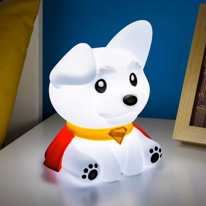 GameStop DC Comics Superman Krypto SquishyGlo Silicone Light