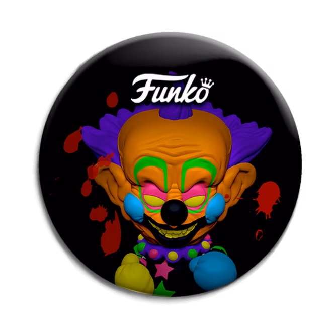 GameStop Funko Box: Killer Klowns from Outer Space 35th Anniversary (Black Light Pop! Figures) Collector's Box GameStop Exclusive