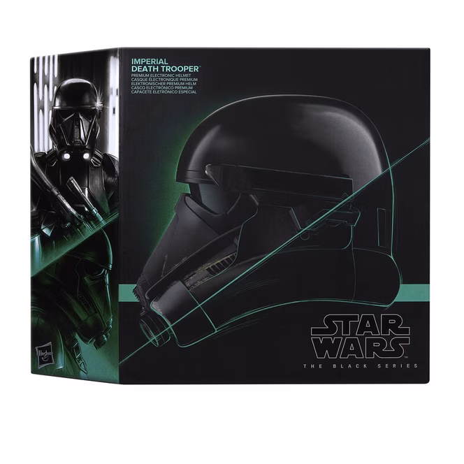 GameStop Hasbro Star Wars: Rogue One Imperial Death Trooper (The Black Series) Premium electronic