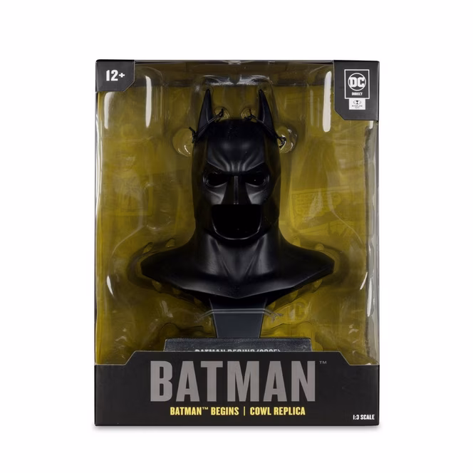 GameStop McFarlane Toys DC Direct Batman Begins 1:3 Scale Cowl Replica