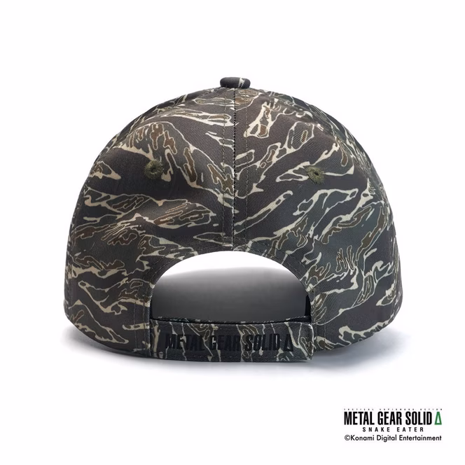 GameStop METAL GEAR SOLID DELTA: SNAKE EATER Camo Baseball Hat GameStop Exclusive