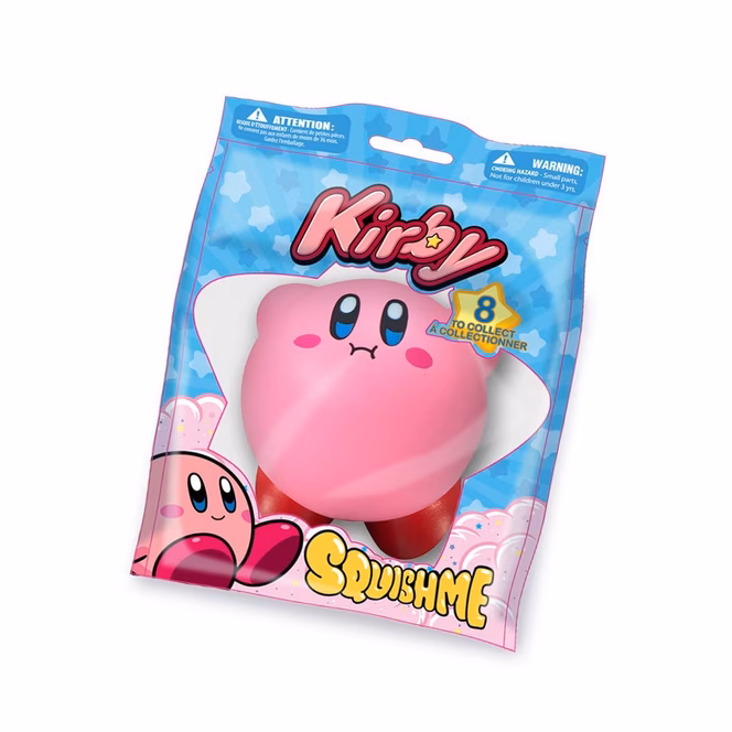 GameStop Just Toys Kirby SquishMe Stress Toy Series 1 (Styles May Vary)