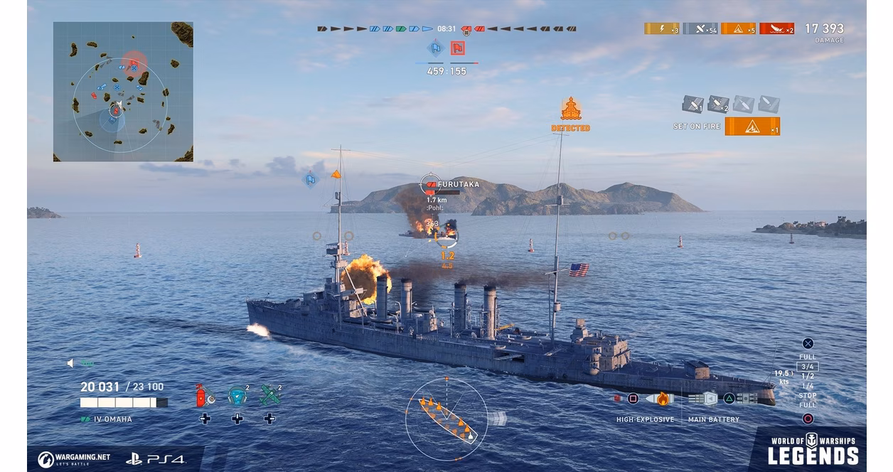 GameStop World of Warships: Legends Firepower Deluxe Edition - PlayStation 4