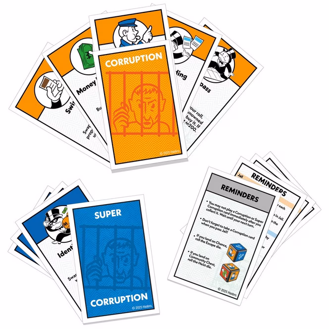 GameStop Monopoly Go to Jail Board Game
