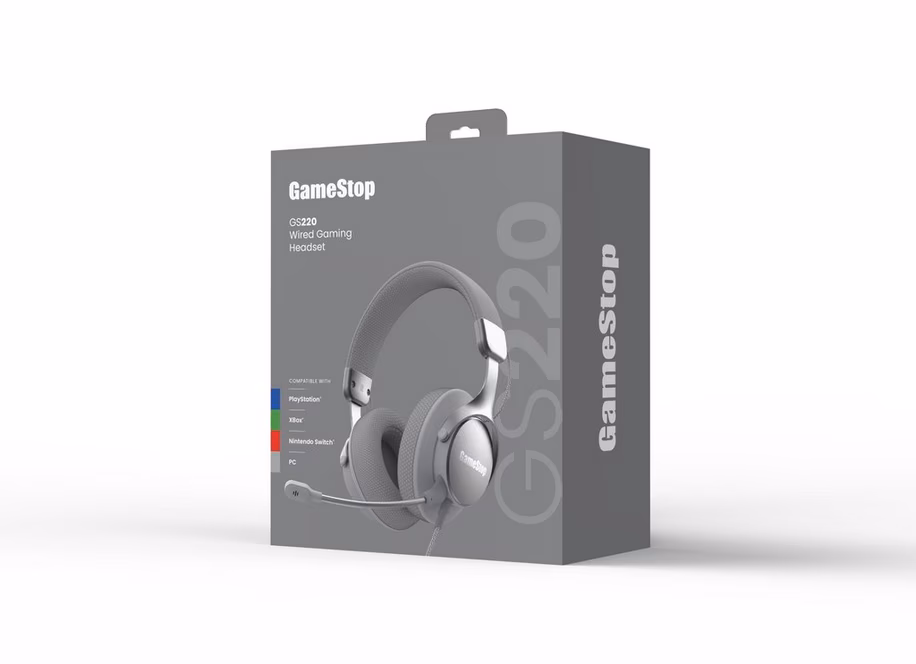 GameStop GameStop GS220 Universal Gaming Headset for PlayStation, Xbox, Nintendo Switch, and PC