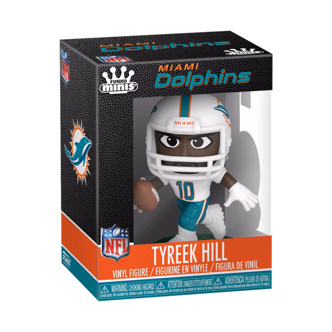 GameStop Funko NFL Miami Dolphins Mystery Minis Blind Box Mini-Figure (Styles May Vary)