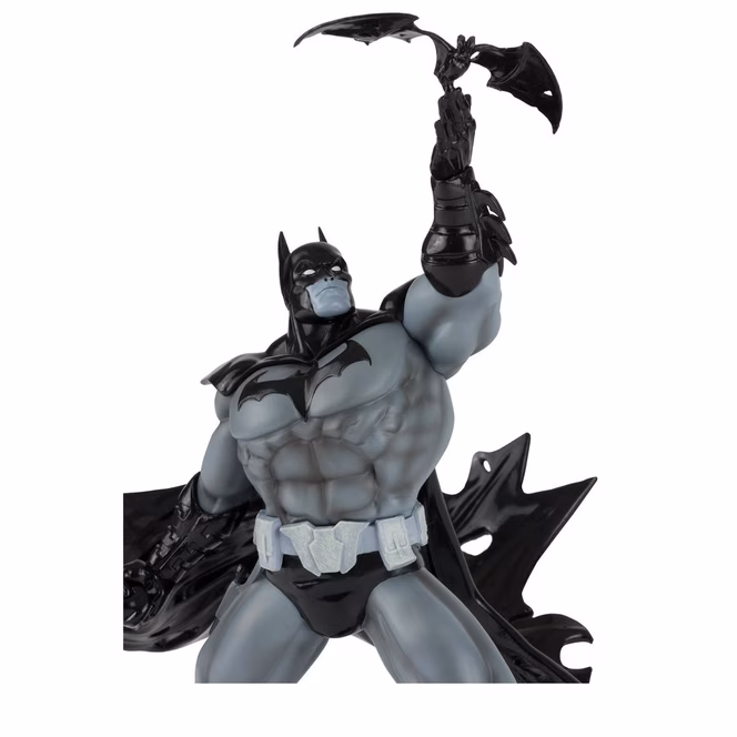 GameStop McFarlane Toys Batman Black and White Batman (Freddie E. Williams II Design) 7-in Polyresin Statue
