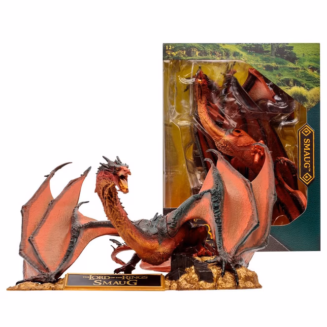 GameStop McFarlane Toys Dragons The Hobbit Smaug 11-in Statue