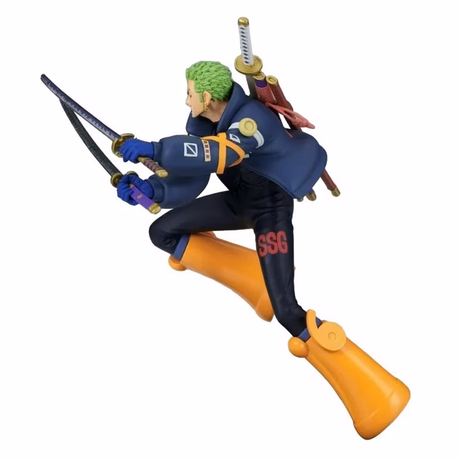 GameStop Banpresto One Piece Battle Record Collection Roronoa Zoro 6.3-in Statue