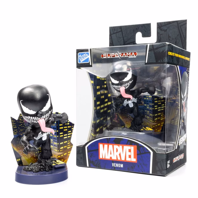 GameStop The Loyal Subjects Marvel Superama Venom 4 inch Statue