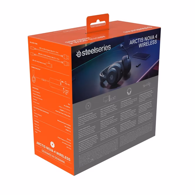 GameStop SteelSeries Arctis Nova 4 Wireless Gaming Headset for PlayStation, PC, Switch
