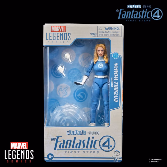 GameStop Hasbro Marvel Fantastic Four: First Steps Sue Storm (Legends Series) 6-in Action Figure