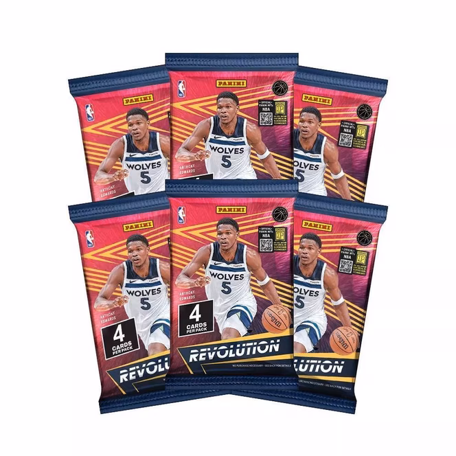 GameStop 2024-25 Panini Revolution NBA Basketball Blaster Box (6 Packs)
