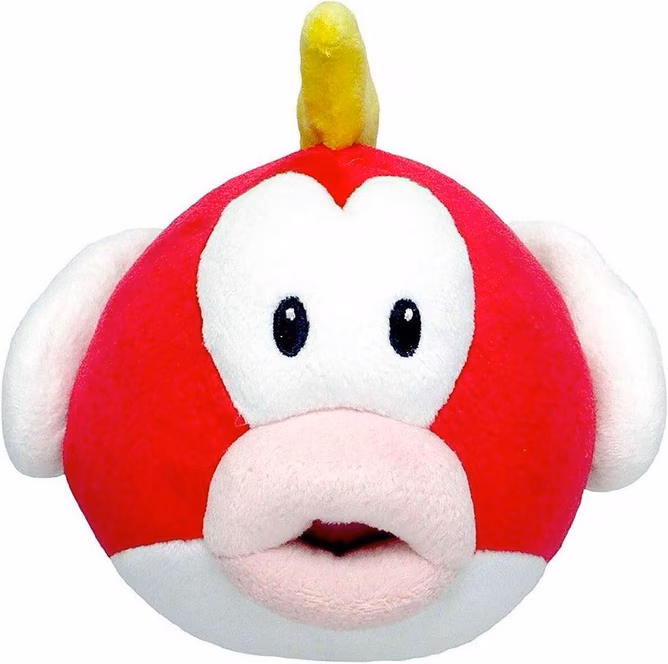 GameStop Super Mario Cheep Cheep 6-in Plush