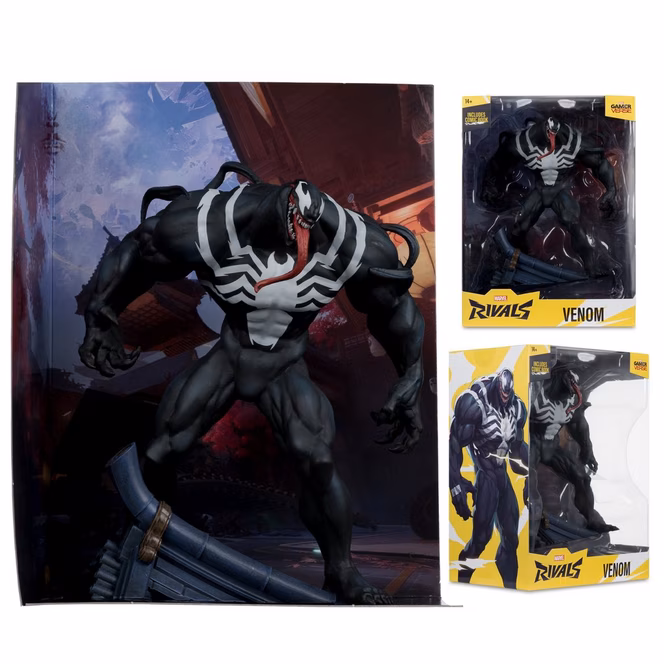 GameStop McFarlane Toys Marvel Rivals Collectibles Venom (Issue 1 Comic) 9.5-in Action Figure