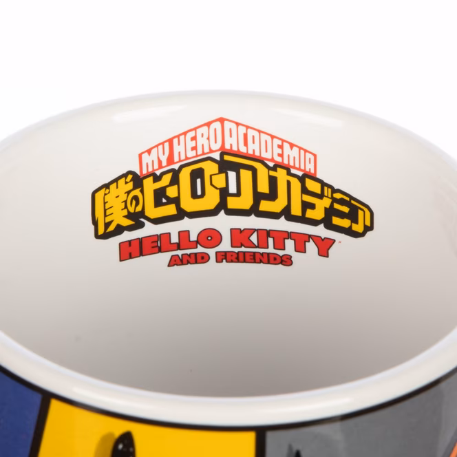 GameStop Hello Kitty X My Hero Academia 16 oz Ceramic Coffee Mug