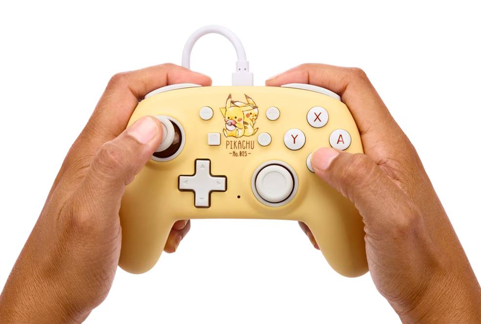 GameStop PowerA Nano Wired Controller for Nintendo Switch - Pikachu Friends
