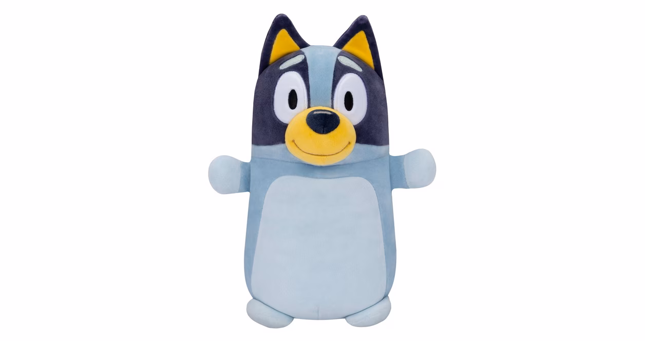GameStop Squishmallows HugMees Bluey Medium 10-in Plush