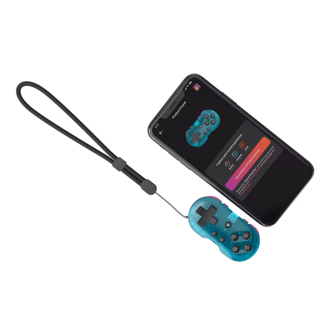 GameStop CRKD ATOM Keychain Controller - Glacier Blue