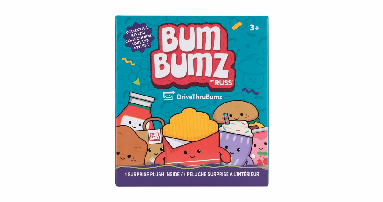 GameStop Jazwares BumBumz by Russ 4.5-In DriveThruBumz (Styles May Vary)