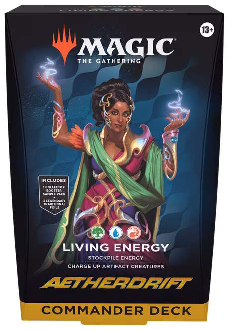 GameStop Magic: The Gathering Aetherdrift Commander Deck (Deck May Vary)