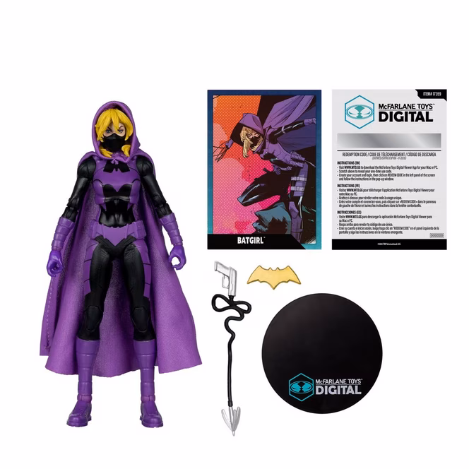 GameStop McFarlane Toys DC Digital Batgirl 7-in Action Figure