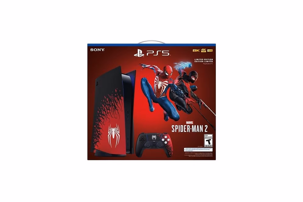 GameStop Sony PlayStation 5 Console Marvel's Spider-Man 2 Limited Edition Bundle