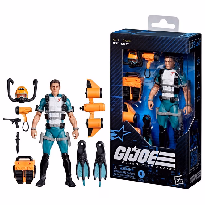 GameStop Hasbro G.I. Joe Classified Series Wet Suit 6-in Action Figure