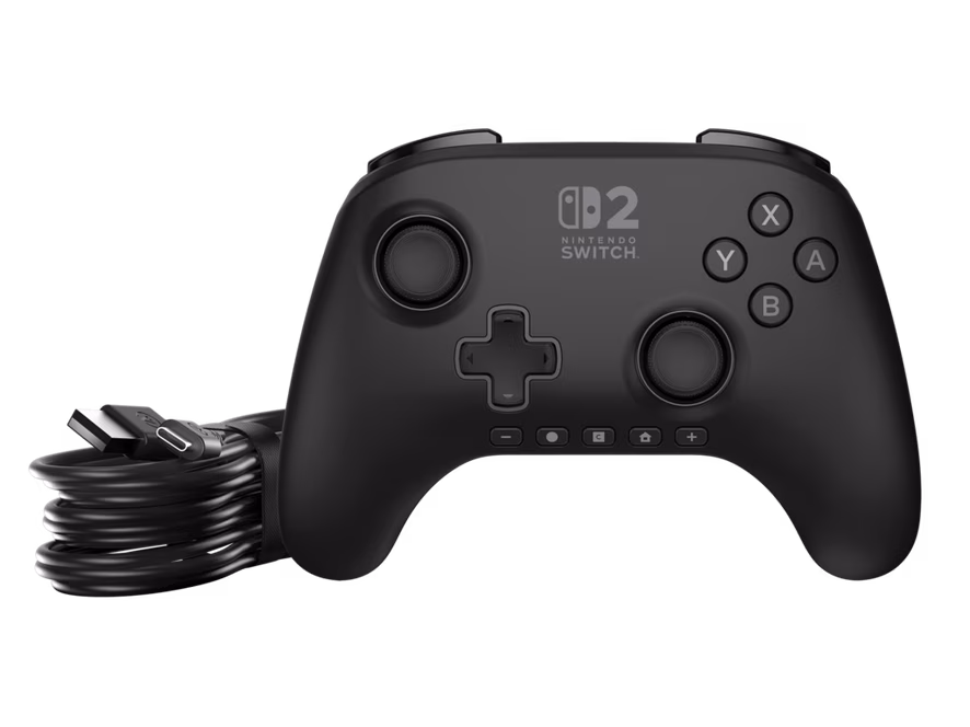 GameStop PowerA Advantage Wired Controller for Nintendo Switch 2 - Black