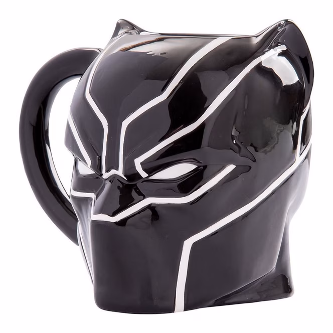 GameStop Marvel Black Panther 20oz Sculpted Ceramic Mug