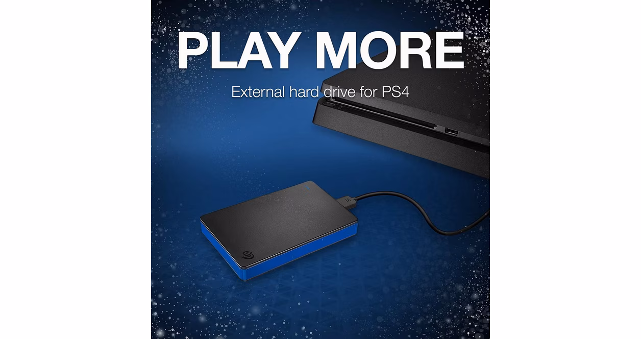 GameStop Seagate 4TB External Game Drive for PlayStation 4