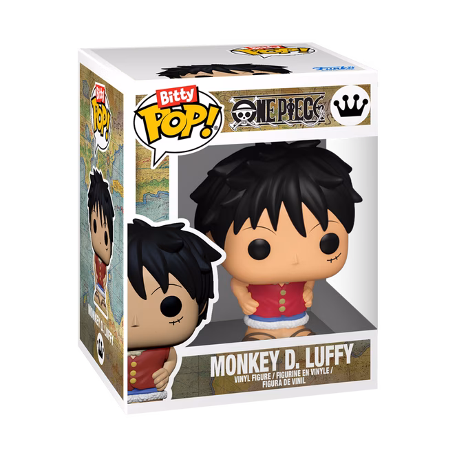 GameStop Funko Bitty POP! Ride: One Piece Monkey D. Luffy Ride Going Merry Vinyl Figure Set