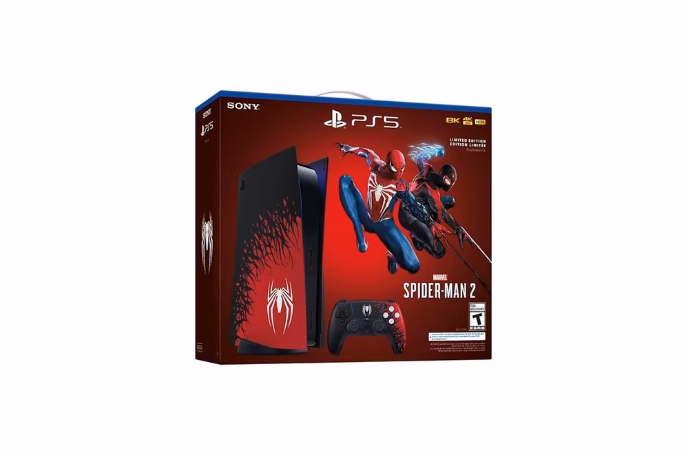 GameStop Sony PlayStation 5 Console Marvel's Spider-Man 2 Limited Edition Bundle