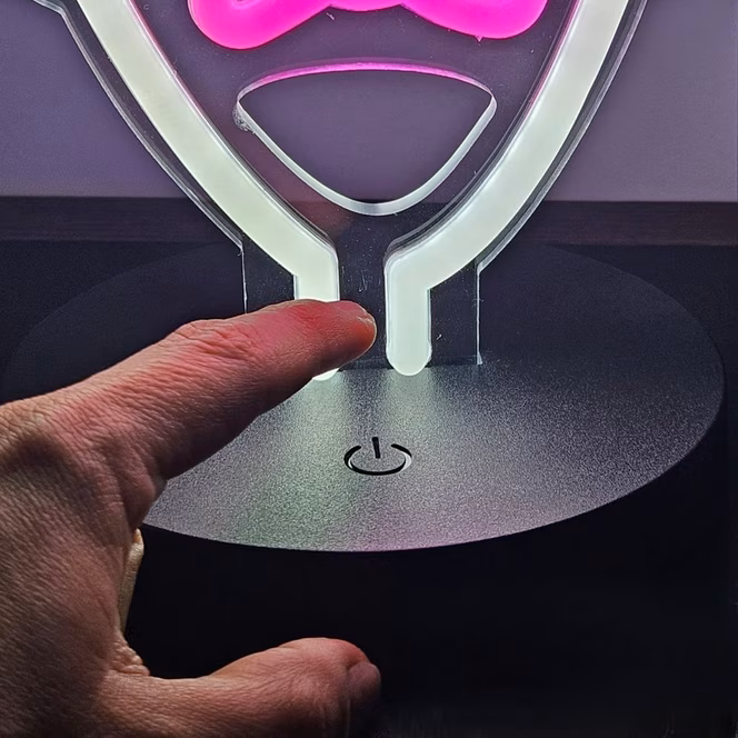 GameStop Five Nights at Freddy's Security Breach Glamrock Chica Neon Lamp