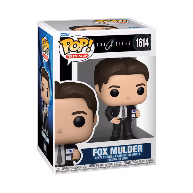 GameStop Funko POP! TV: X-Files Fox Mulder 4.05-in Vinyl Figure
