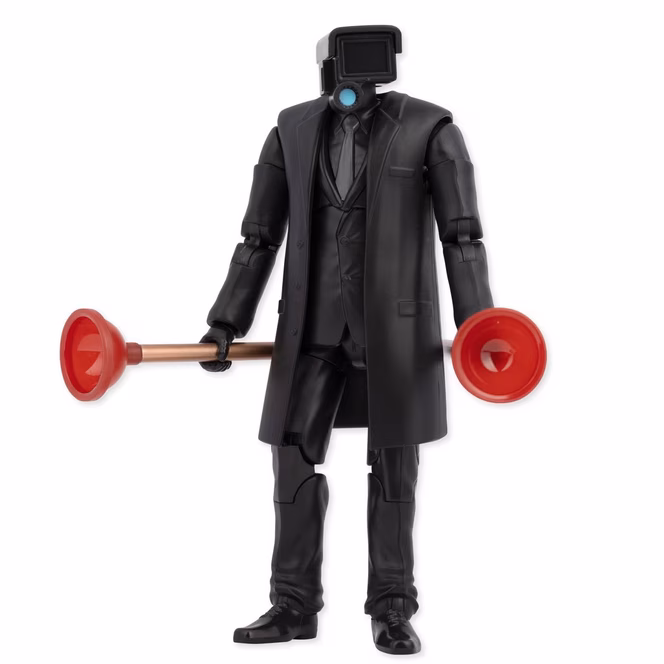 GameStop Skibidi Toilet Deluxe 6-in Action Figure Set