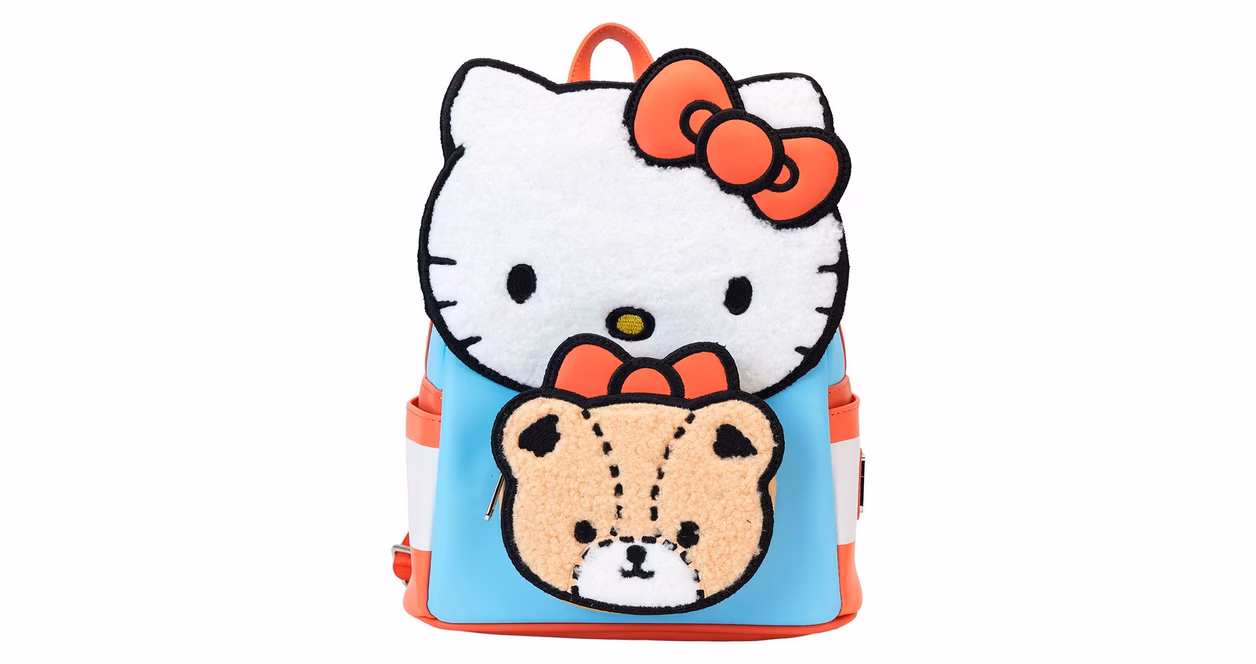 GameStop Loungefly Sanrio Hello Kitty and Tiny Chum Mini Backpack