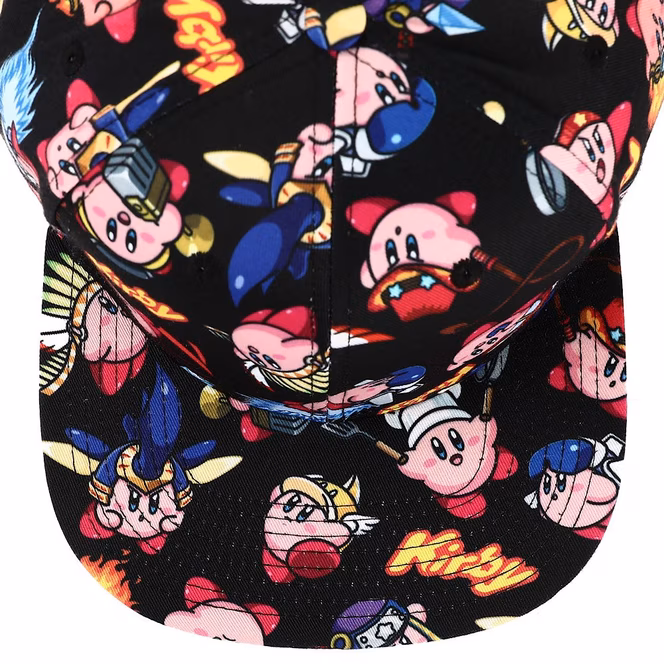 GameStop Kirby Powered Up Flat Billed Baseball Hat