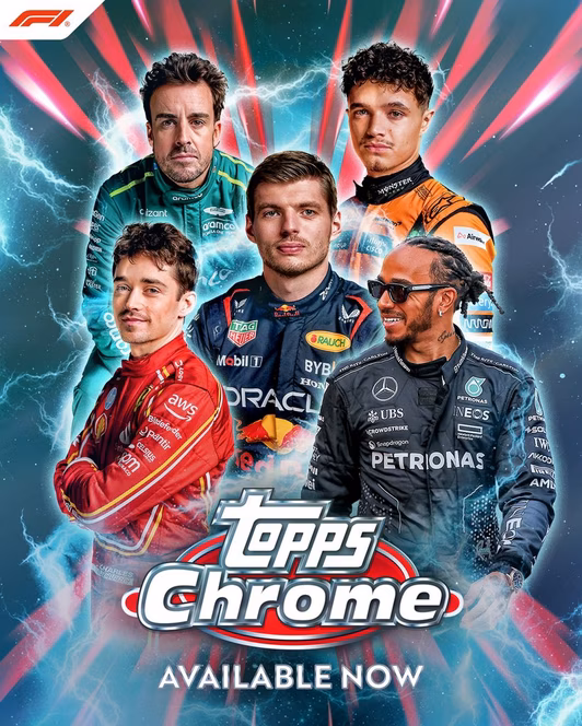 GameStop Topps Chrome 2024 Formula 1 Hobby Lite