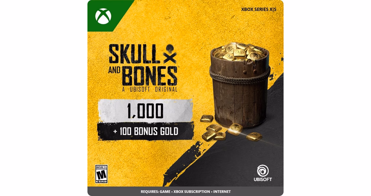 GameStop Skull and Bones 1100 Gold - Xbox Series X/S