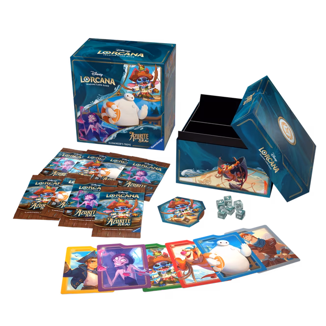 GameStop Disney Lorcana Trading Card Game: Azurite Sea Chapter 6 Trove Box