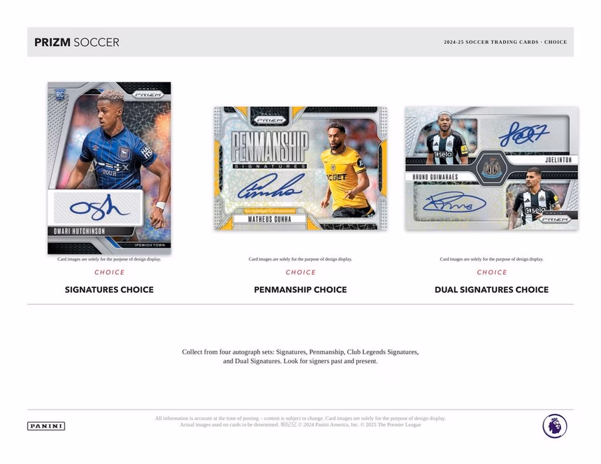 GameStop 2024-25 Panini Prizm Premier League EPL Soccer Choice Box
