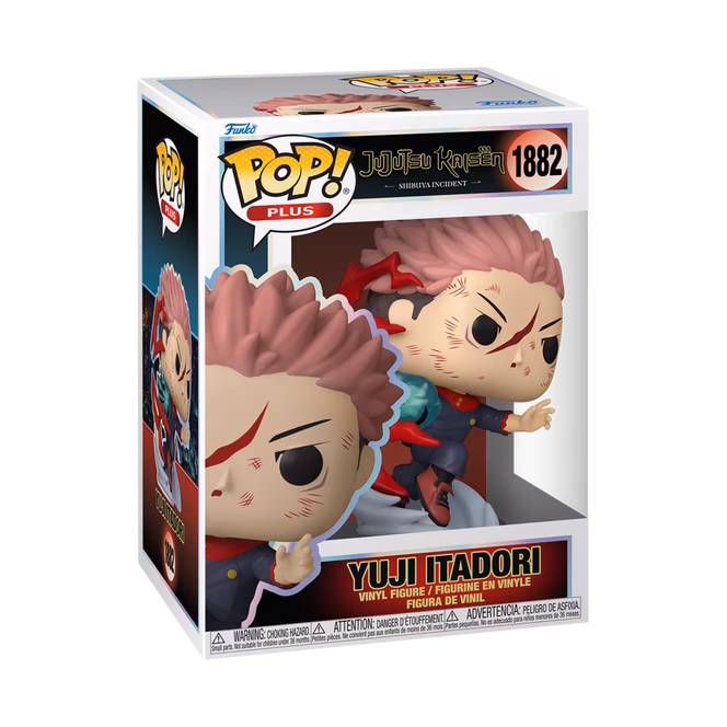GameStop Funko POP! Plus: Jujutsu Kaisen Yuji Itadori 4.35-in Vinyl Figure