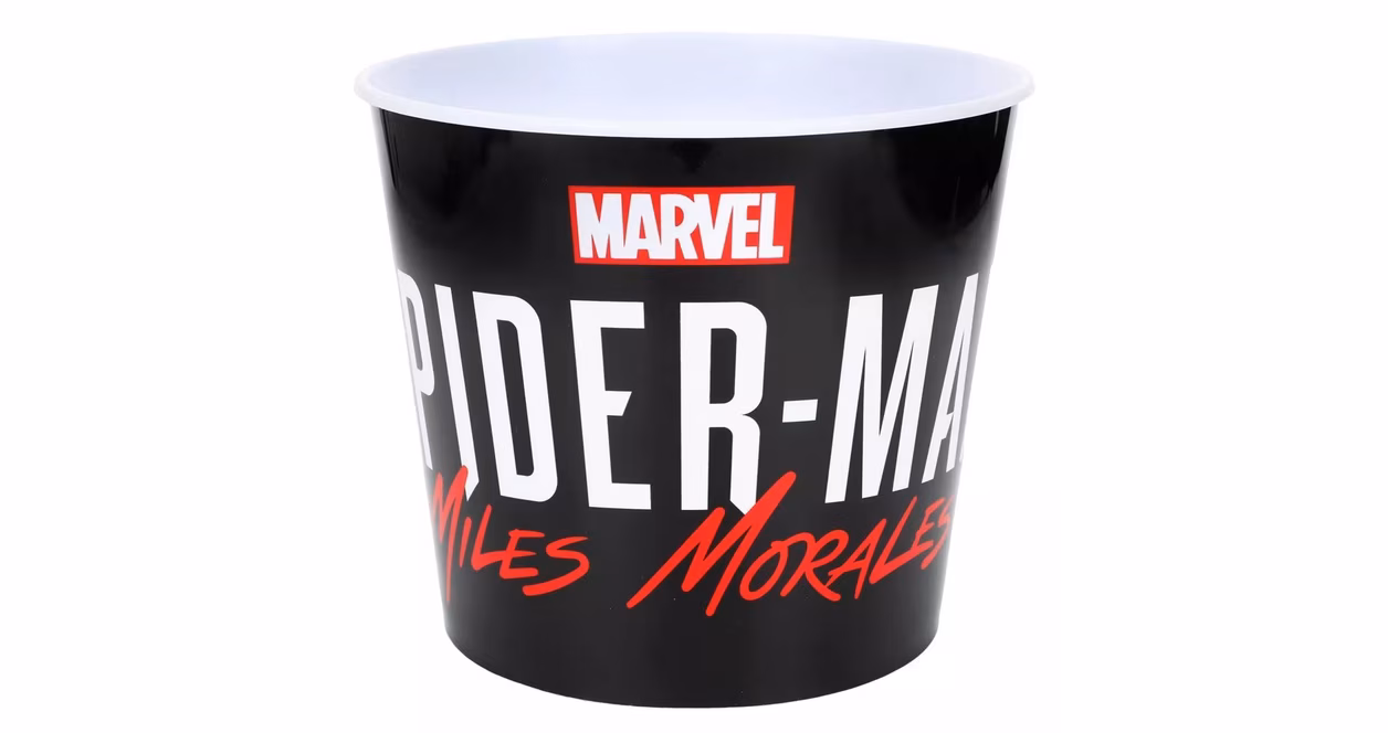 GameStop Marvel Spiderman 5-Piece Reusable Popcorn Bucket Set